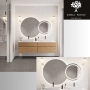 Zestaw luster łazienkowych z podświetleniem - ASTERIA LED